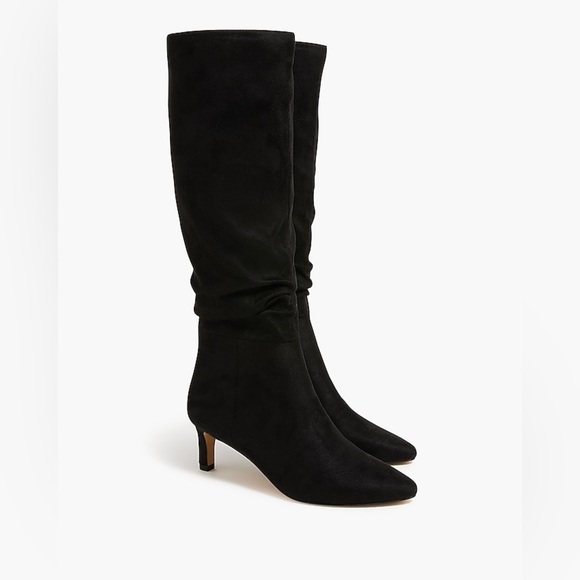 J Crew Sueded slouch knee-high boots BU519